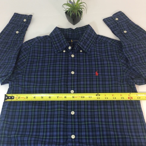 💙RALPH LAUREN💙BOYS LONG SLEEVE SHIRT - Picture 13 of 16